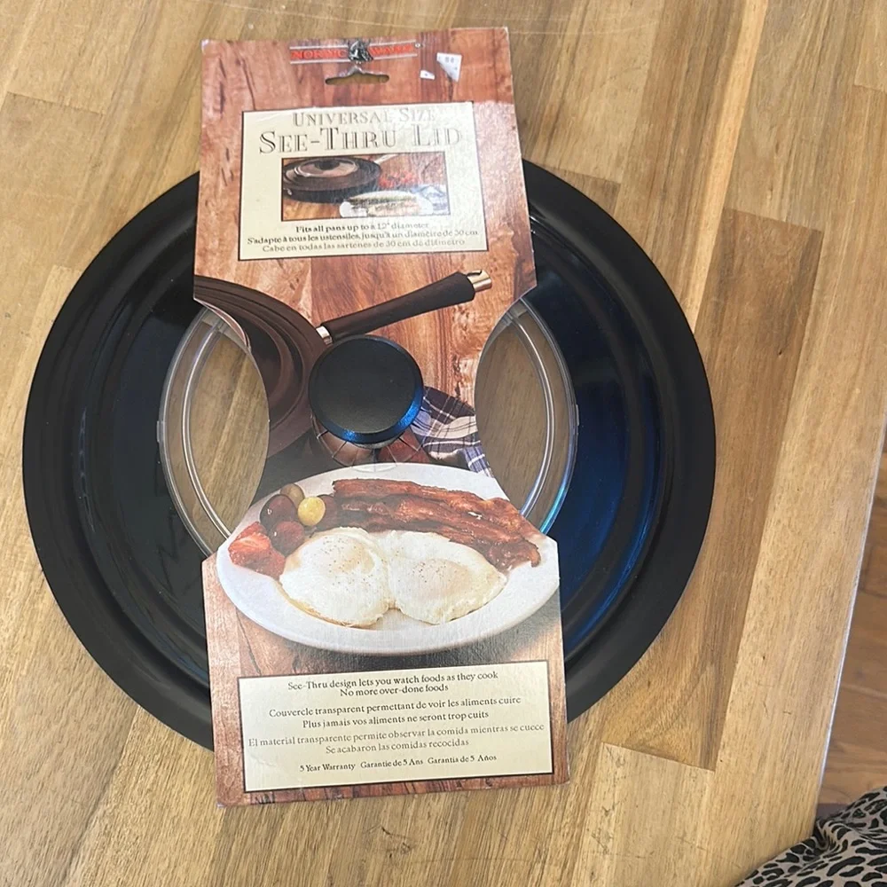 NORDIC WARE universal size see thru lid